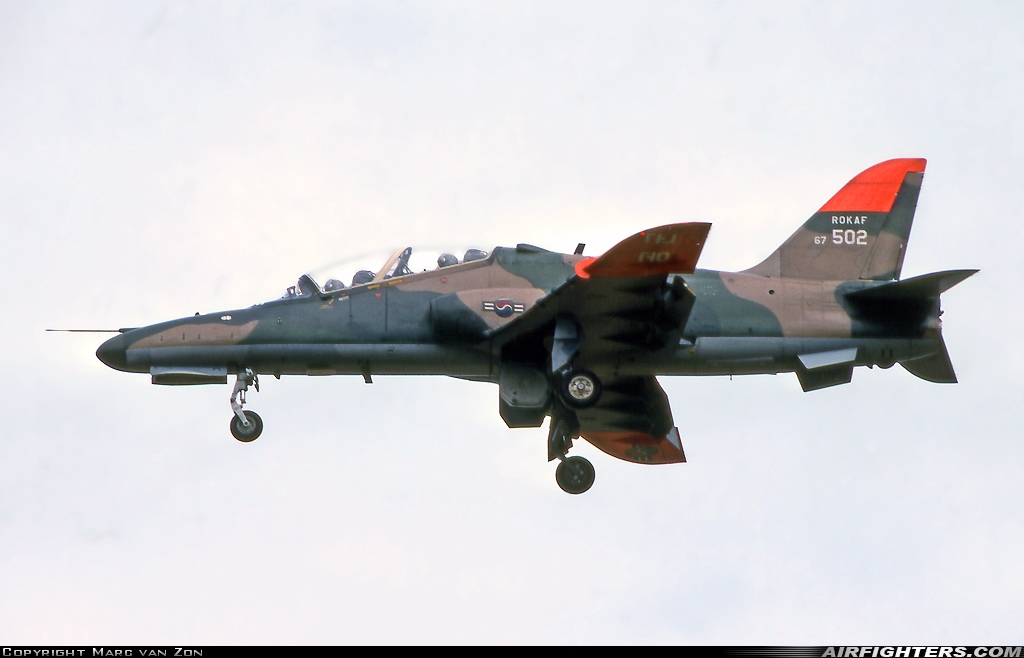 South Korea - Air Force British Aerospace Hawk Mk.67 67-502 at Yecheon (YEC / RKTY), South Korea