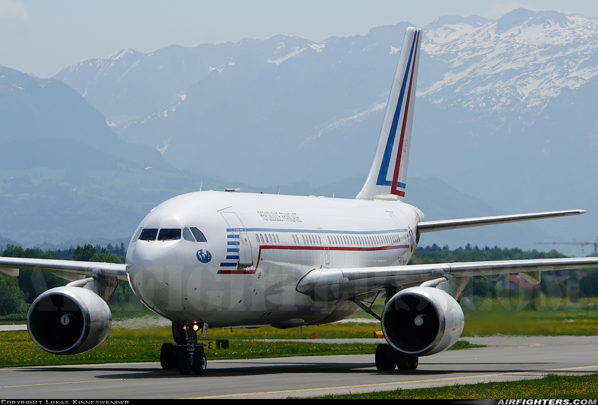 France - Air Force Airbus A310-304 F-RADB at Salzburg - W.A. Mozart (Maxglan) (SZG / LOWS), Austria
