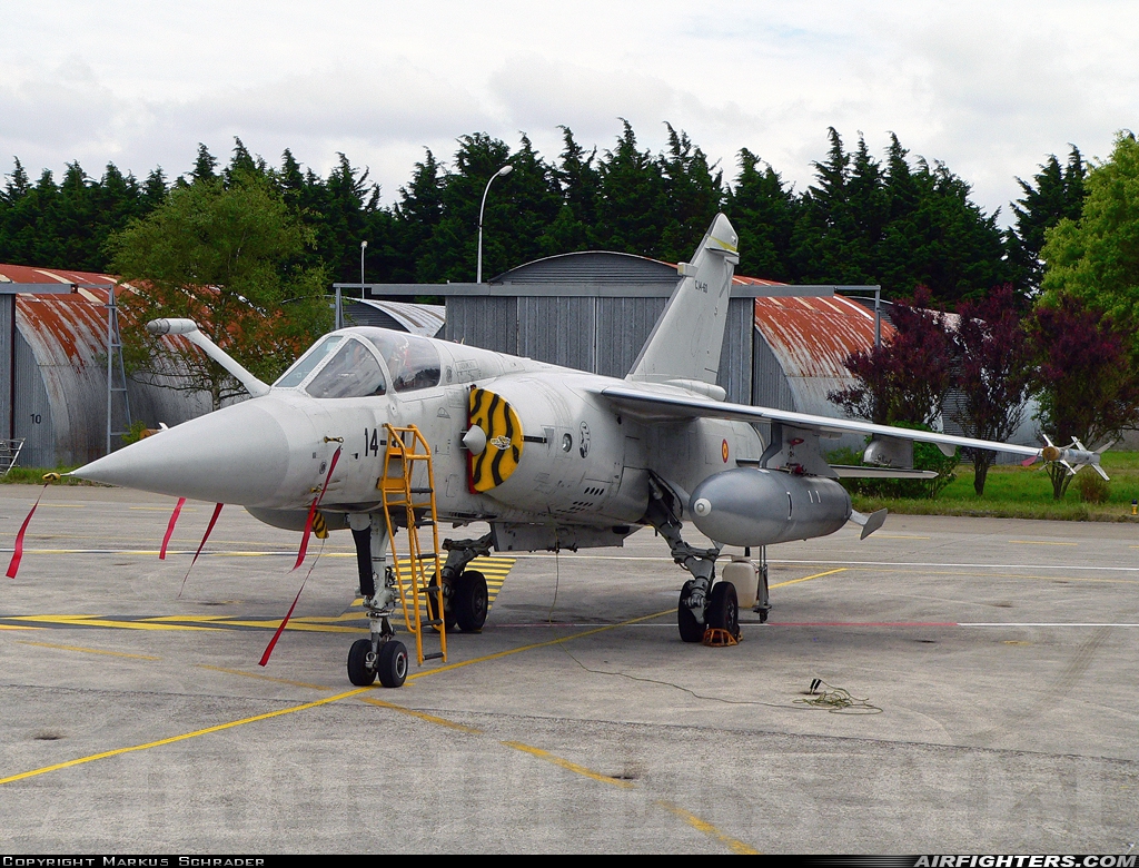 Spain - Air Force Dassault Mirage F1M C.14-60 at Landivisiau (LDV / LFRJ), France