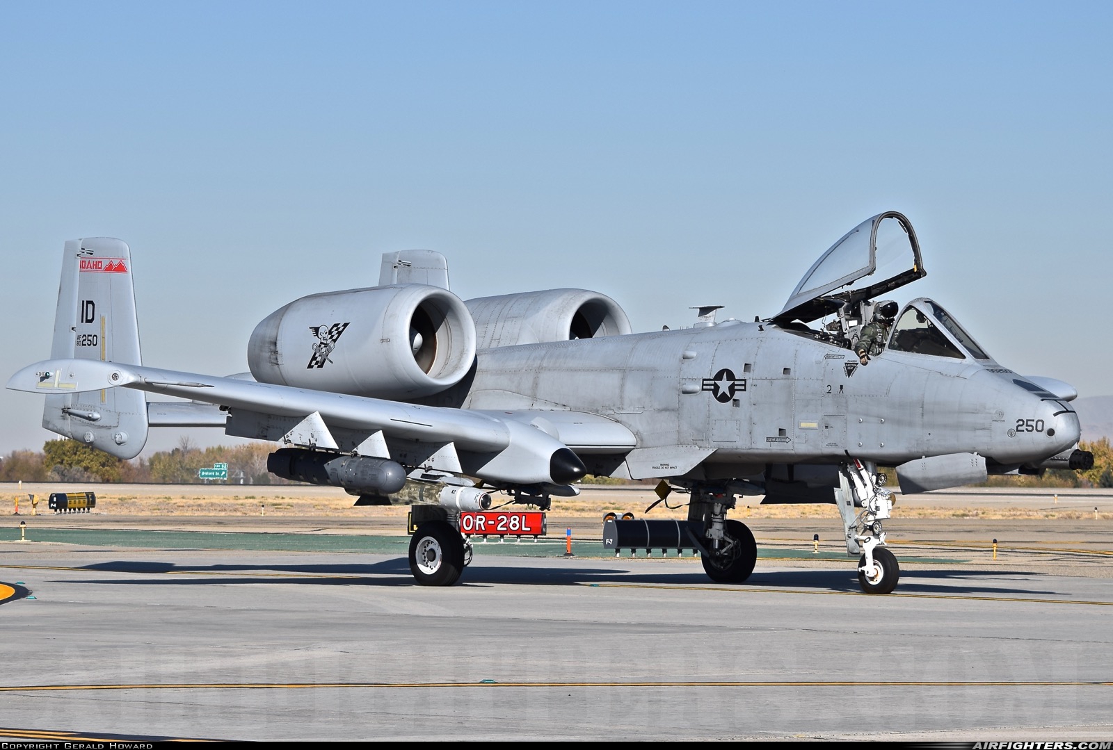 USA - Air Force Fairchild A-10C Thunderbolt II 80-0250 at Boise - Air Terminal / Gowen Field (Municipal) (BOI / KBOI), USA