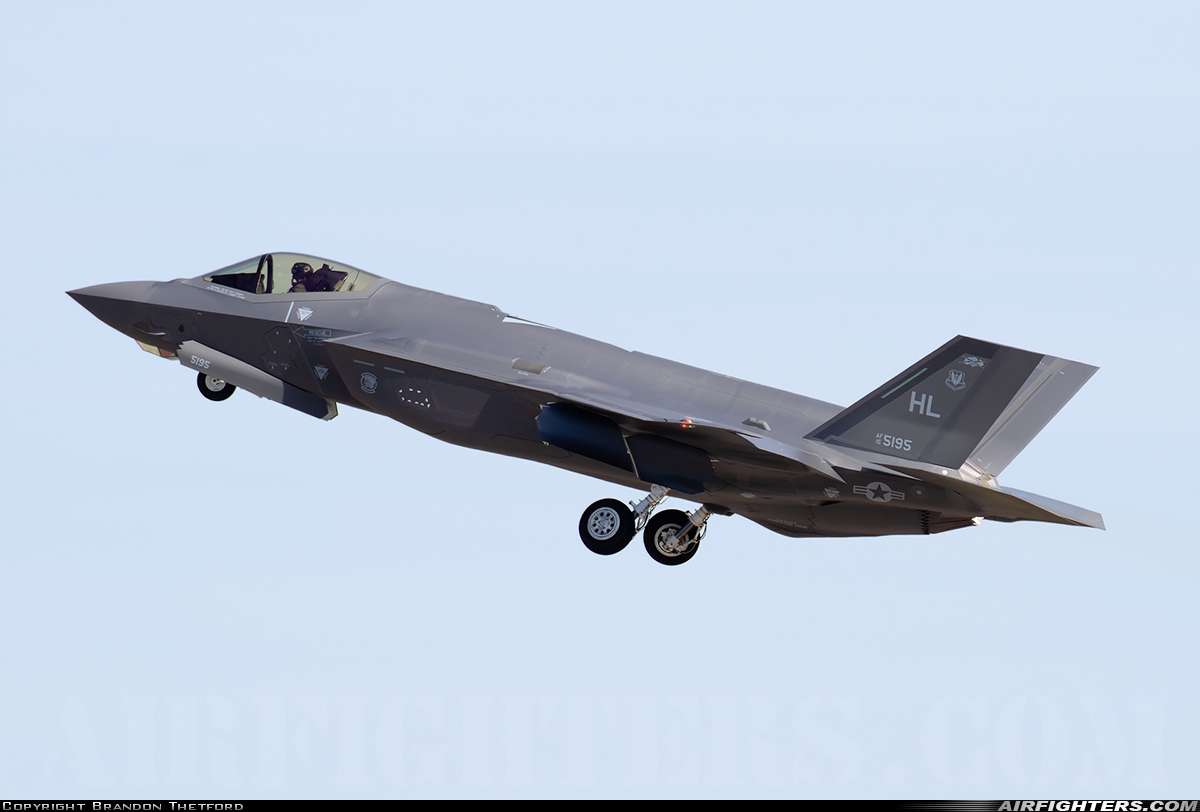 USA - Air Force Lockheed Martin F-35A Lightning II 15-5195 at Fort Worth - NAS JRB / Carswell Field (AFB) (NFW / KFWH), USA