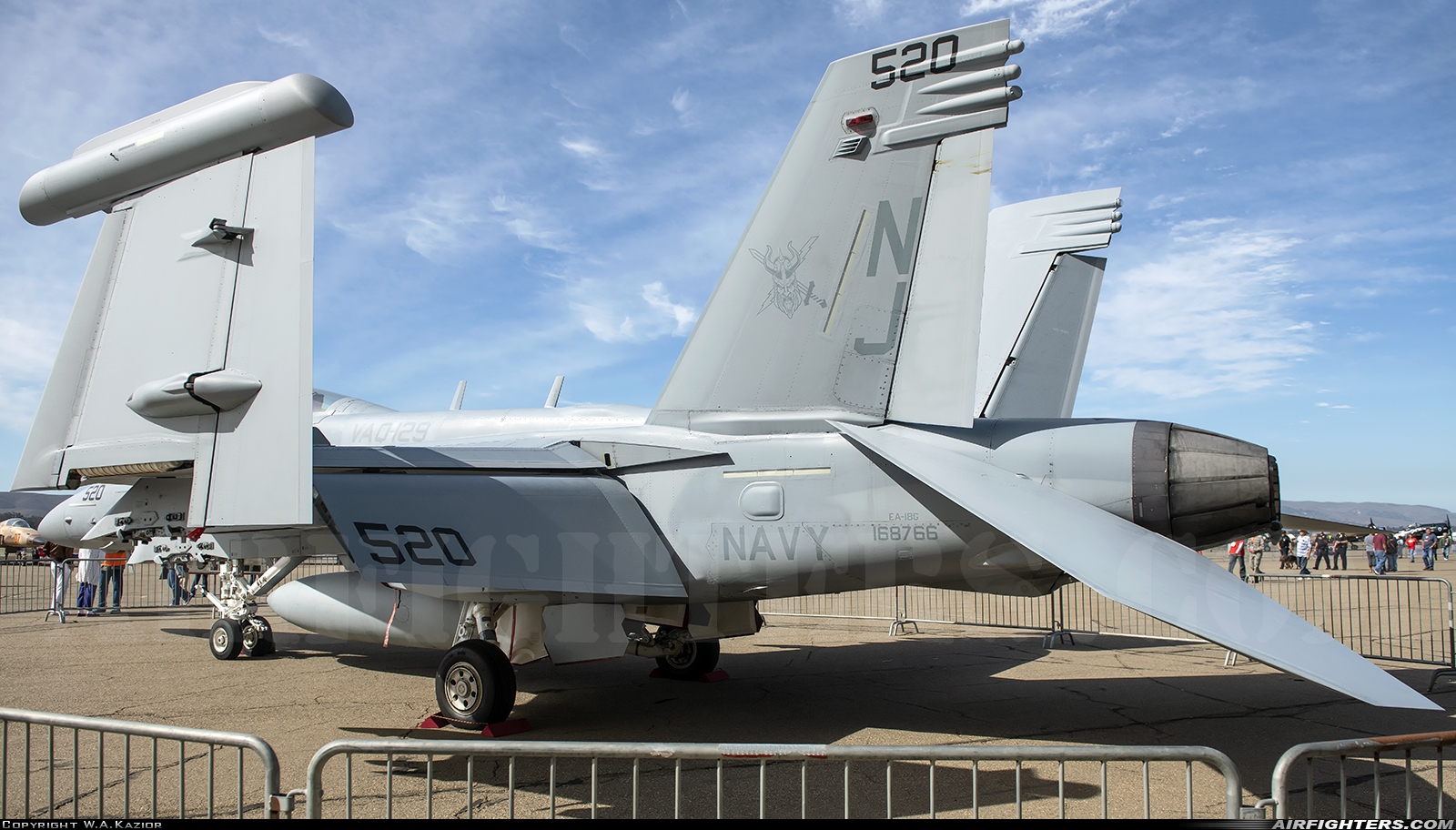 USA - Navy Boeing EA-18G Growler 168766 at Santa Maria - Public / Captain G Allan Hancock Field (SMX / KSMX), USA