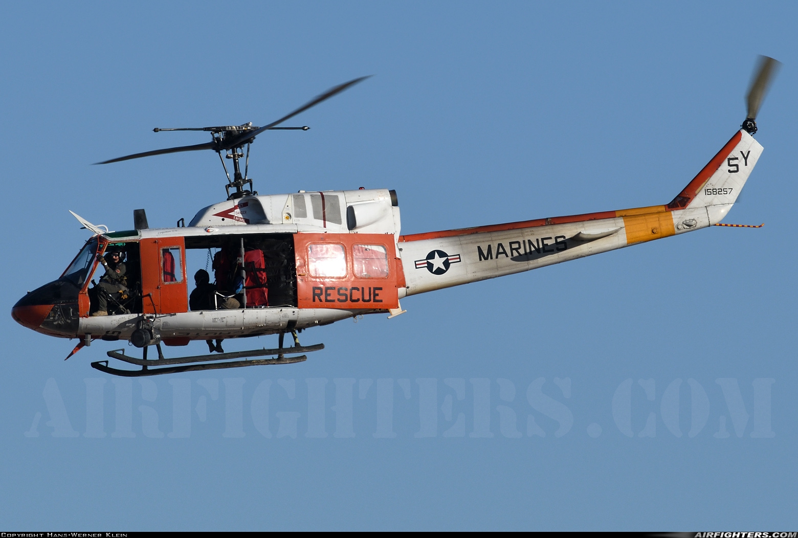 USA - Marines Bell UH-1N Iroquois (212) 158257 at Yuma - MCAS / Int. (NYL / KNYL), USA