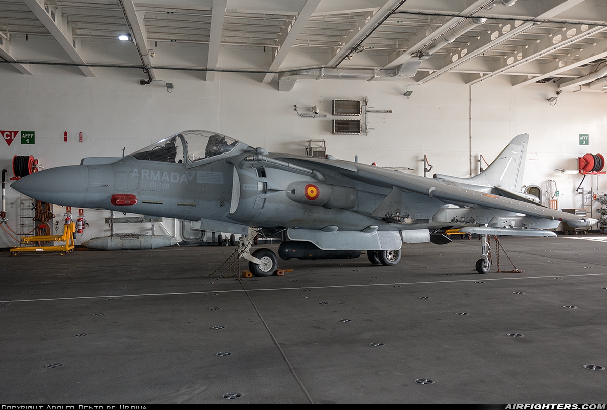 Spain - Navy McDonnell Douglas EAV-8B+ Harrier II VA.1B-29 at Off-Airport - Las Palmas de Gran Canaria, Spain