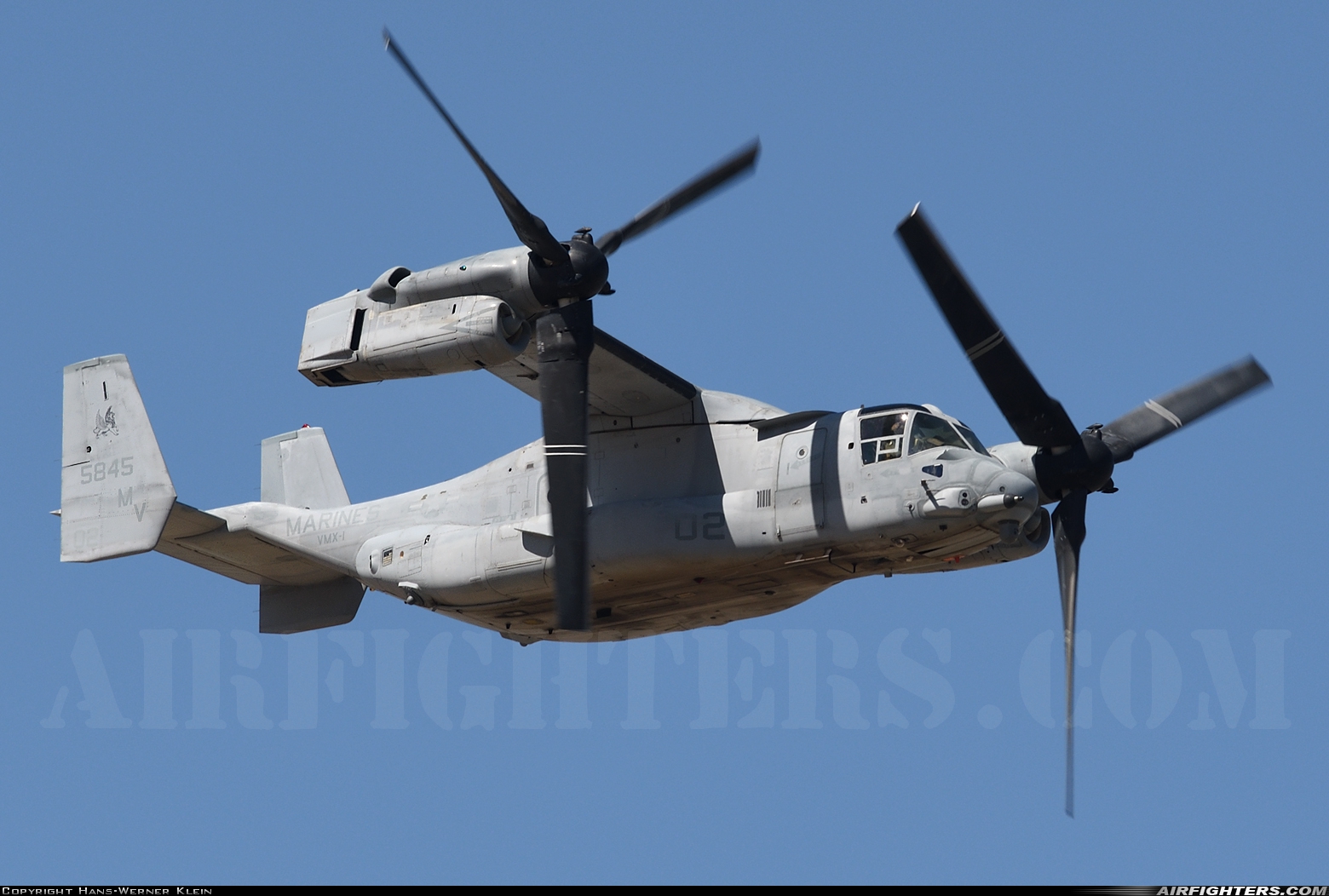 USA - Marines Bell / Boeing MV-22B Osprey 165845 at Yuma - MCAS / Int. (NYL / KNYL), USA