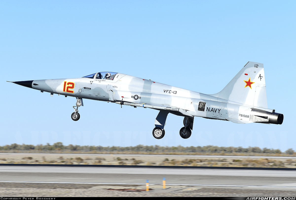USA - Navy Northrop F-5N Tiger II 761568 at Fallon - Fallon NAS (NFL / KNFL), USA