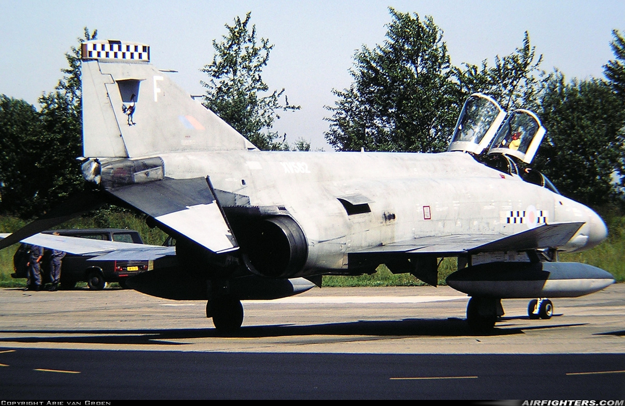 UK - Air Force McDonnell Douglas Phantom FG1 (F-4K) XV582 at Leeuwarden (LWR / EHLW), Netherlands