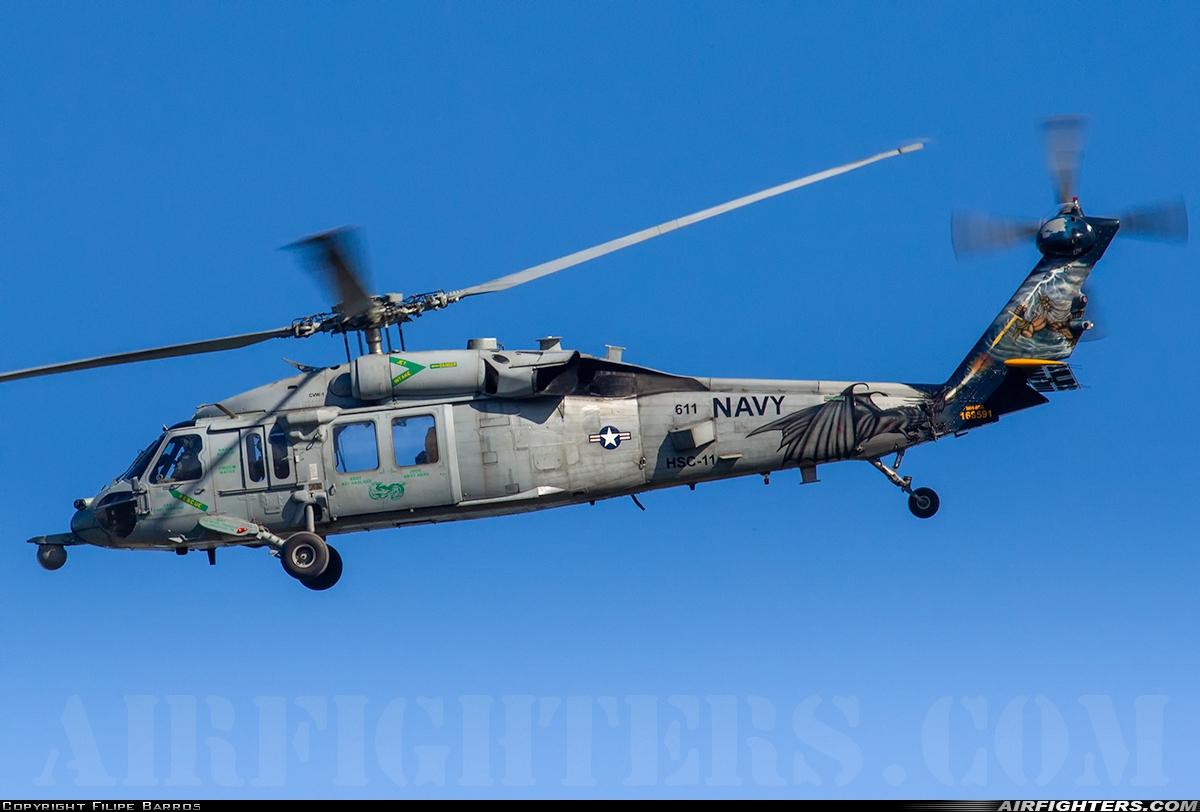 USA - Navy Sikorsky S-70B Seahawk 168591 at Monte Real (BA5) (LPMR), Portugal
