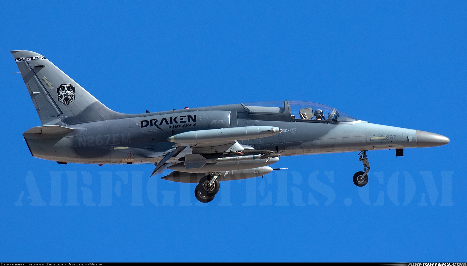 Company Owned - Draken International Aero L-159E ALCA N267EM at Las Vegas - Nellis AFB (LSV / KLSV), USA