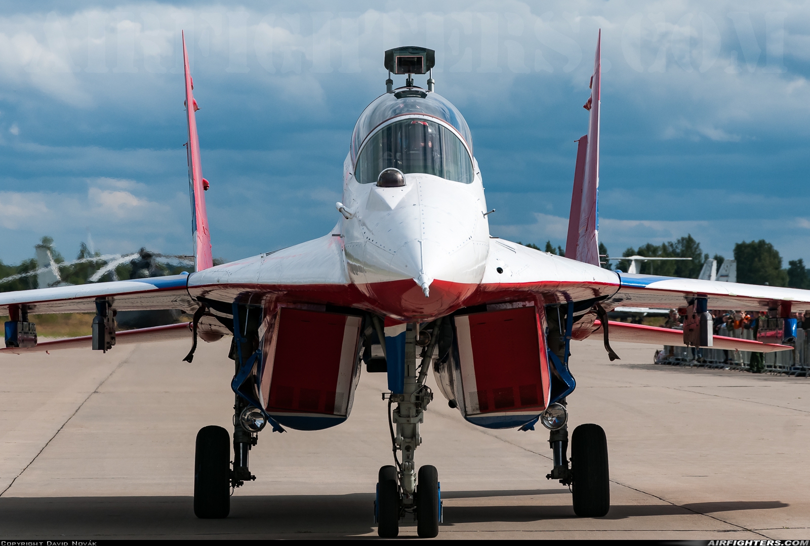 Russia - Air Force Mikoyan-Gurevich MiG-29UB (9.51)  at Kubinka (UUMB), Russia