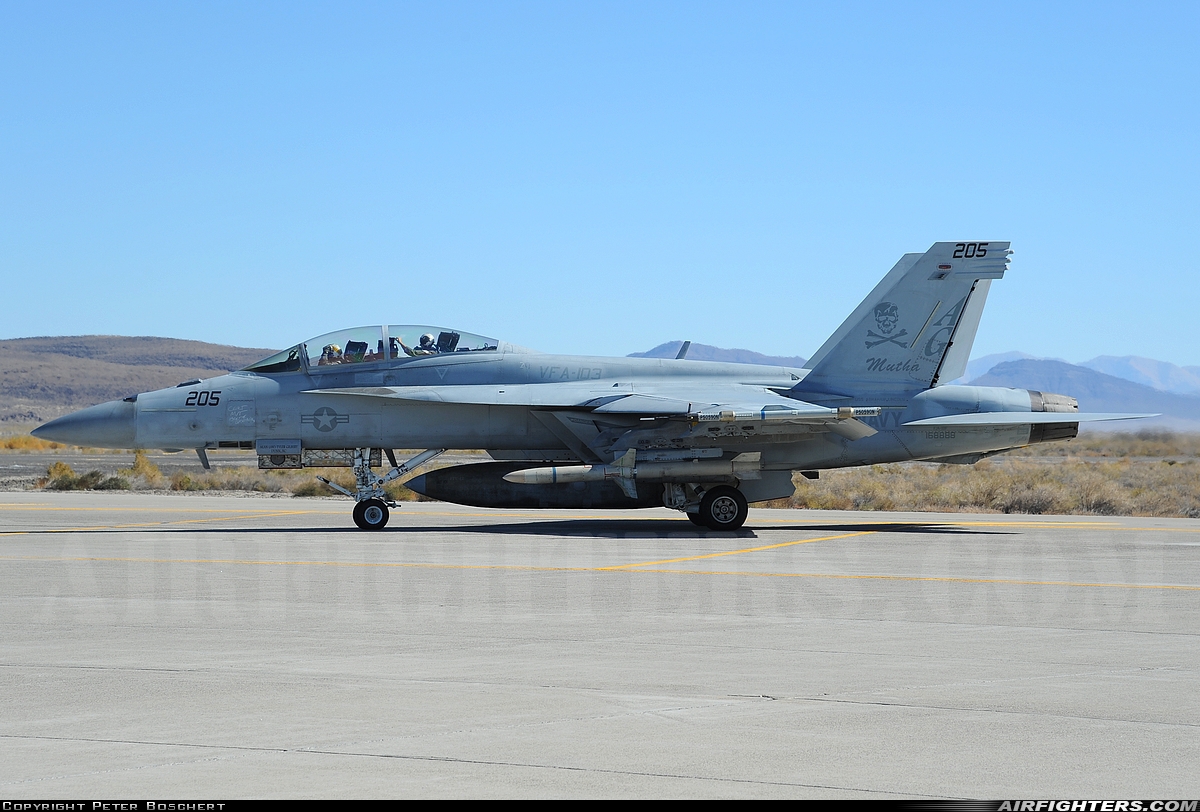 USA - Navy Boeing F/A-18F Super Hornet 168888 at Fallon - Fallon NAS (NFL / KNFL), USA