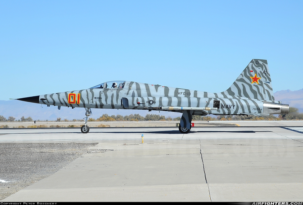 USA - Navy Northrop F-5N Tiger II 761564 at Fallon - Fallon NAS (NFL / KNFL), USA