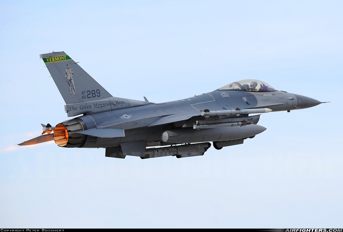USA - Air Force General Dynamics F-16C Fighting Falcon 86-0289 at Las Vegas - Nellis AFB (LSV / KLSV), USA