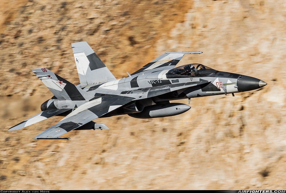 USA - Navy McDonnell Douglas F/A-18A+ Hornet 163148 at Off-Airport - Rainbow Canyon area, USA