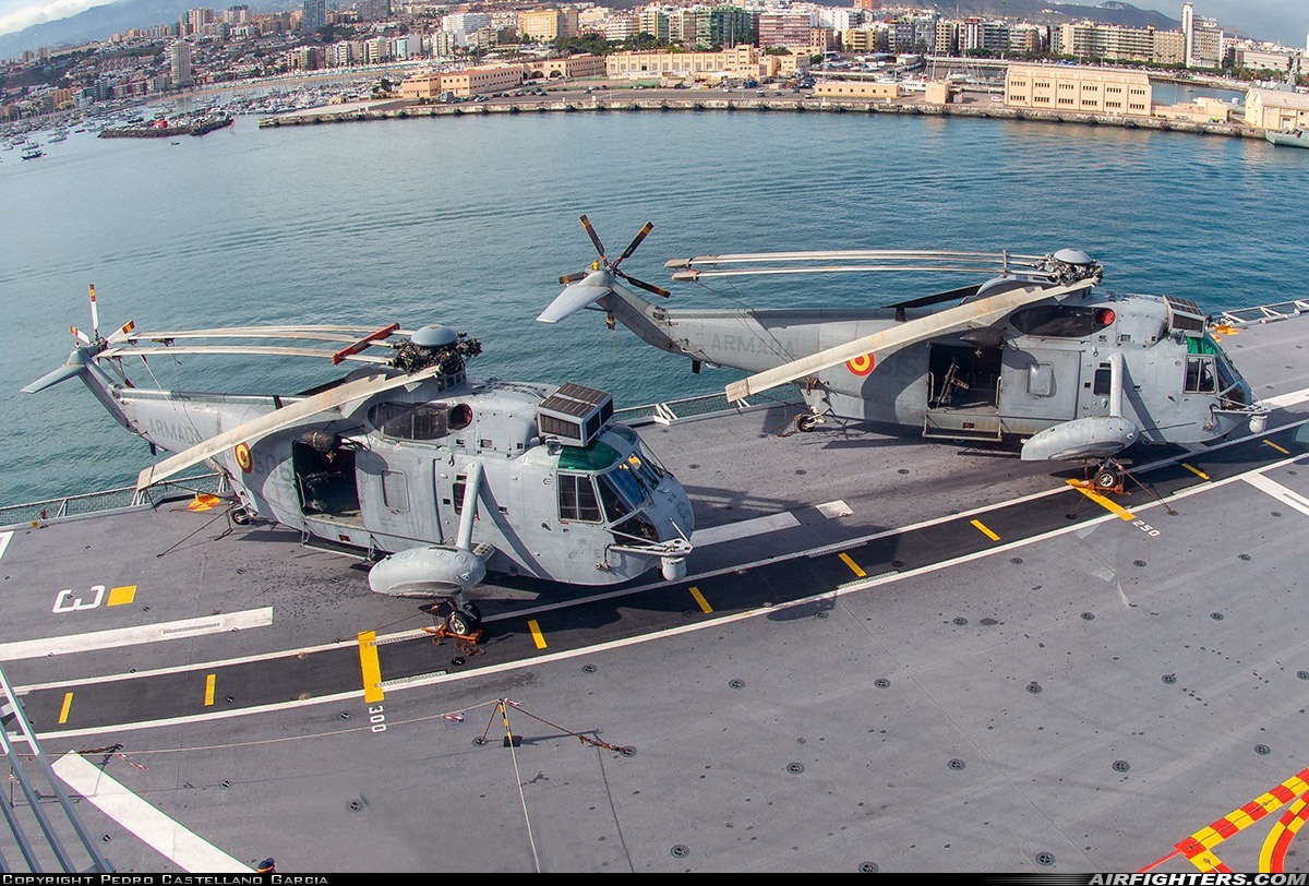 Spain - Navy Sikorsky SH-3H Sea King (S-61B) HS.9-15 at Off-Airport - Las Palmas de Gran Canaria, Spain