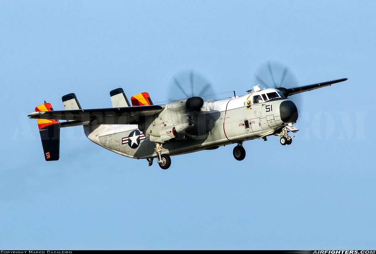 USA - Navy Grumman C-2A Greyhound 162171 at Monte Real (BA5) (LPMR), Portugal