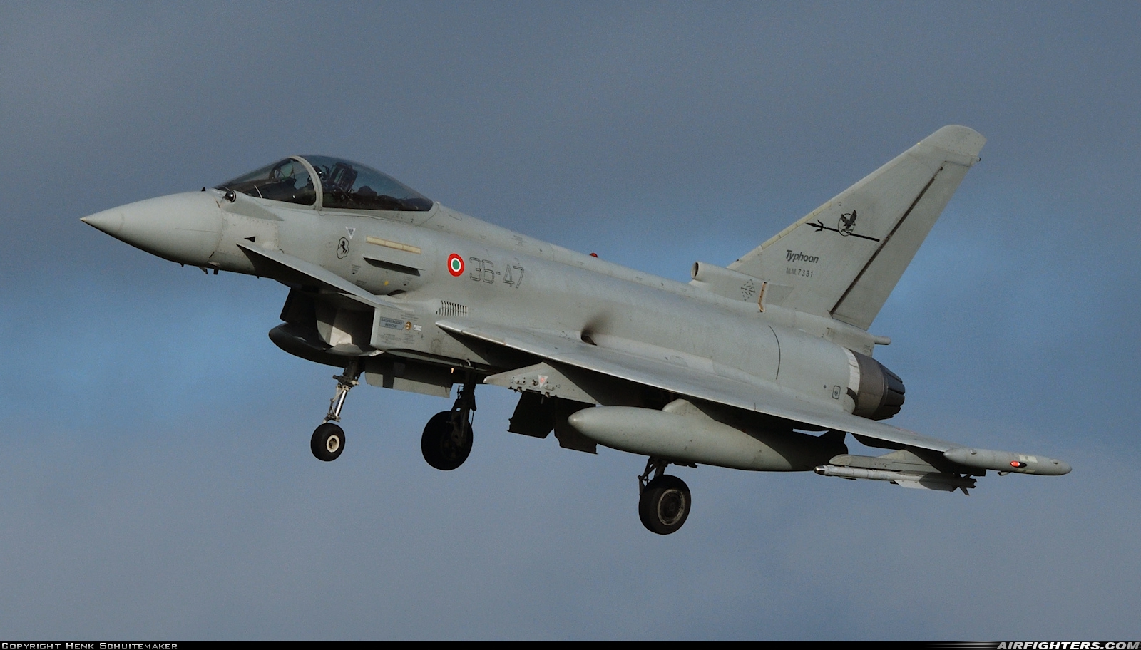 Italy - Air Force Eurofighter F-2000A Typhoon (EF-2000S) MM7331 at Uden - Volkel (UDE / EHVK), Netherlands