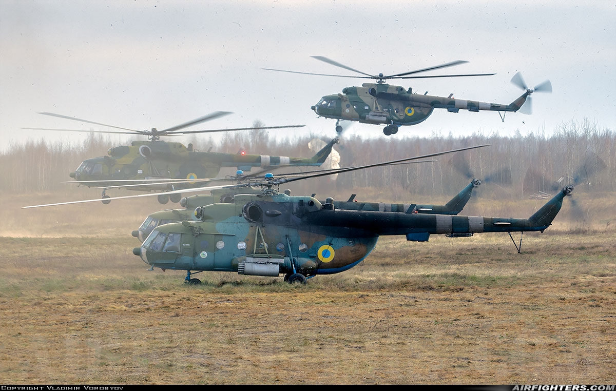 Ukraine - Army Aviation Mil Mi-8MTV  at Off-Airport - Zhytomyr, Ukraine