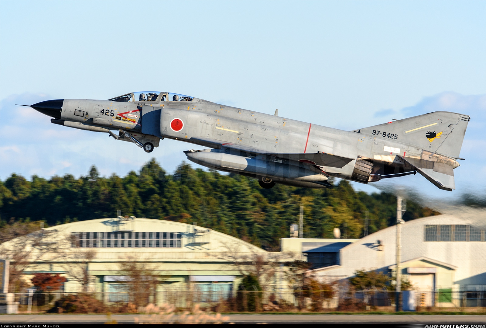 Japan - Air Force McDonnell Douglas F-4EJ-KAI Phantom II 97-8425 at Hyakuri (RJAH), Japan
