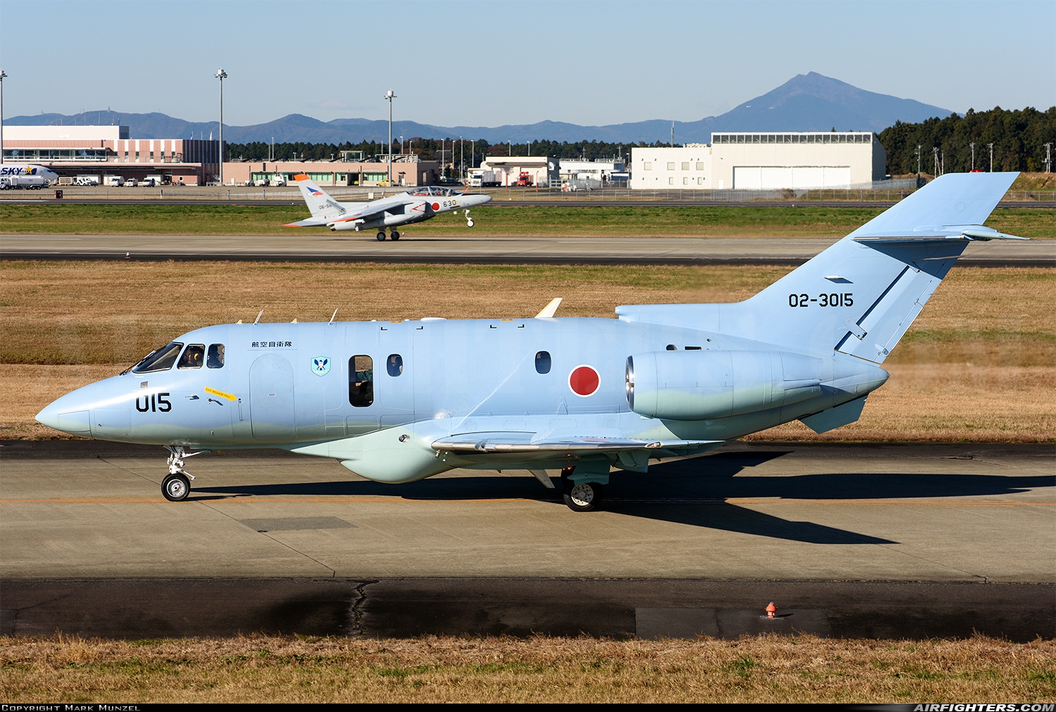 Japan - Air Force Hawker Siddeley U-125A (HS-125-800) 02-3015 at Hyakuri (RJAH), Japan
