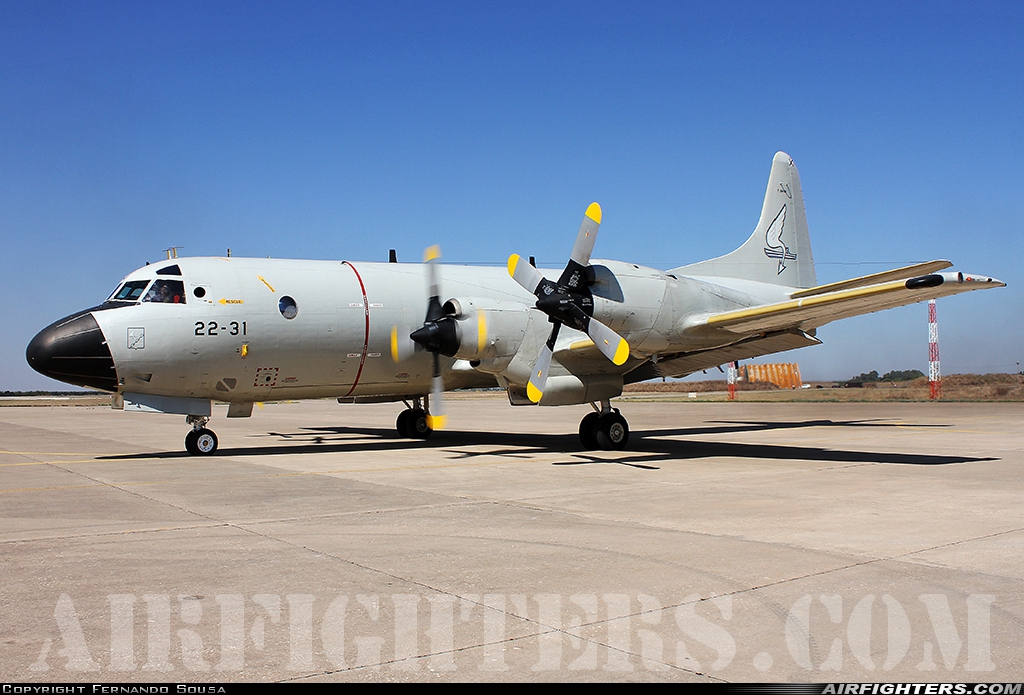 Spain - Air Force Lockheed P-3M Orion P.3M-08 at Seville - Moron de la Frontera (OZP / LEMO), Spain