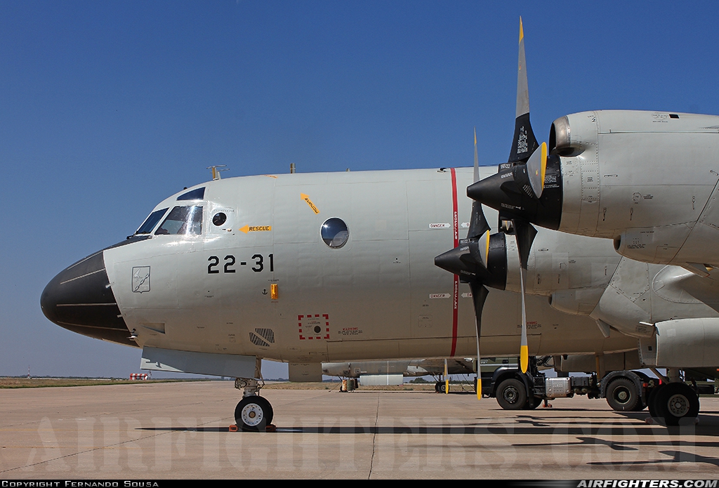 Spain - Air Force Lockheed P-3M Orion P.3M-08 at Seville - Moron de la Frontera (OZP / LEMO), Spain