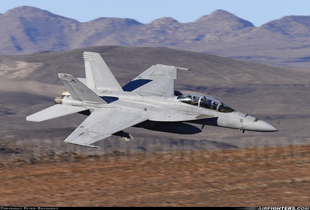 USA - Navy Boeing F/A-18F Super Hornet 166790 at Off-Airport - Rainbow Canyon area, USA