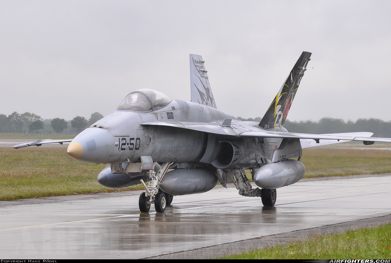 Spain - Air Force McDonnell Douglas C-15 Hornet (EF-18A+) C.15-34 at Wittmundhafen (Wittmund) (ETNT), Germany