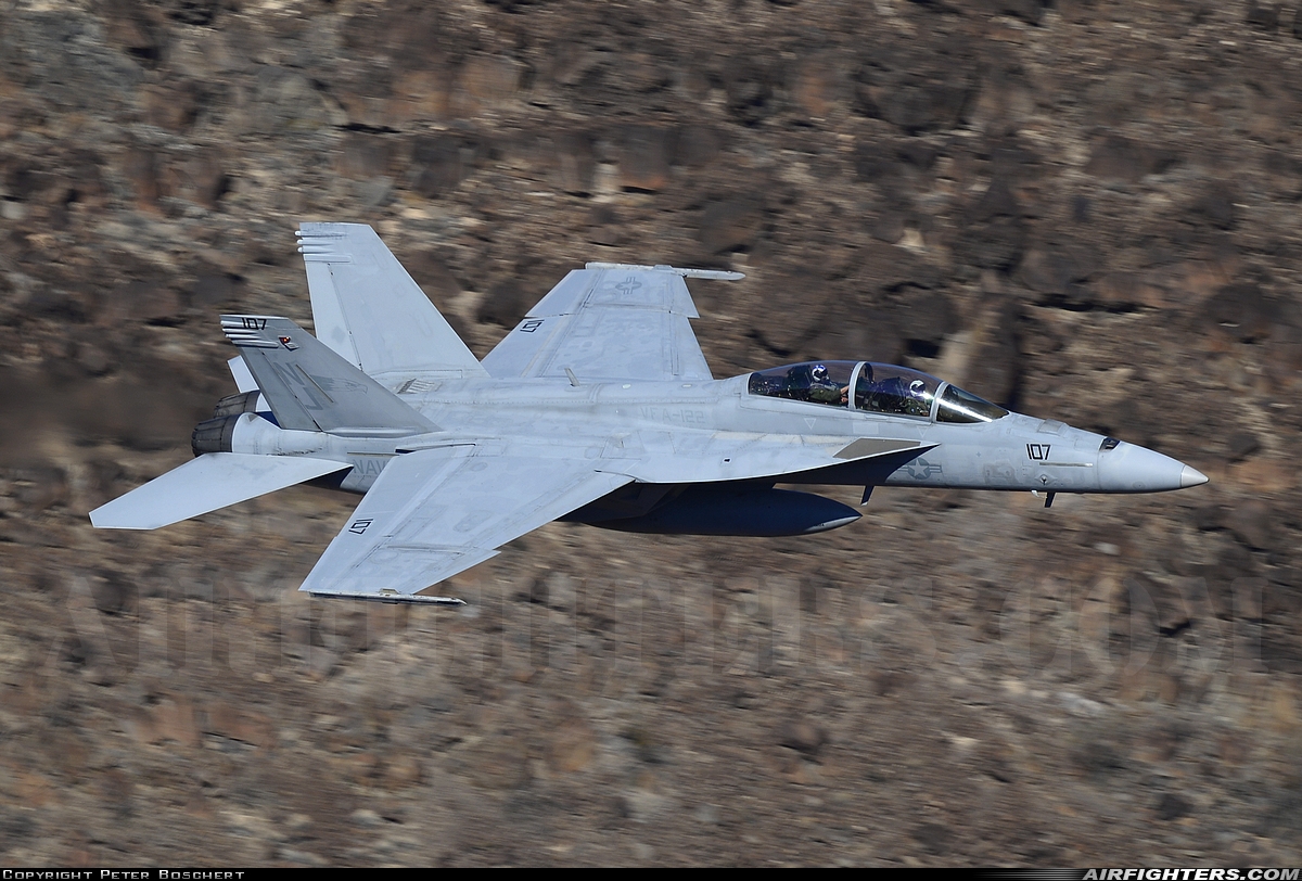 USA - Navy Boeing F/A-18F Super Hornet 165879 at Off-Airport - Rainbow Canyon area, USA