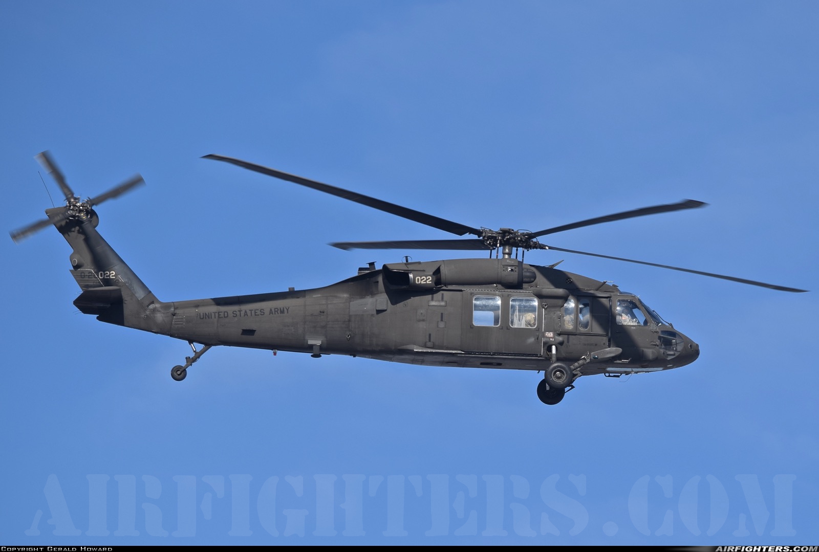 USA - Army Sikorsky UH-60A+ Black Hawk (S-70A) 88-26022 at Boise - Air Terminal / Gowen Field (Municipal) (BOI / KBOI), USA