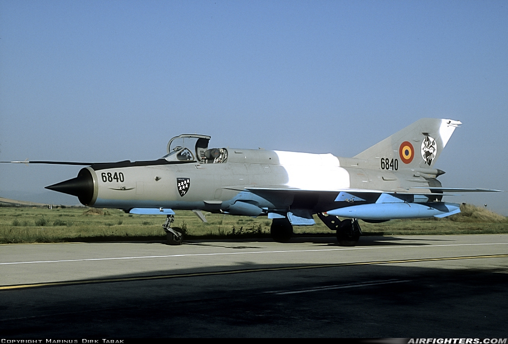 Romania - Air Force Mikoyan-Gurevich MiG-21MF-75 Lancer C 6840 at Campia Turzii (LRCT), Romania