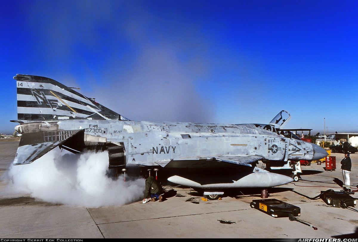 USA - Navy McDonnell Douglas F-4S Phantom II 157300 at Tucson - Davis-Monthan AFB (DMA / KDMA), USA