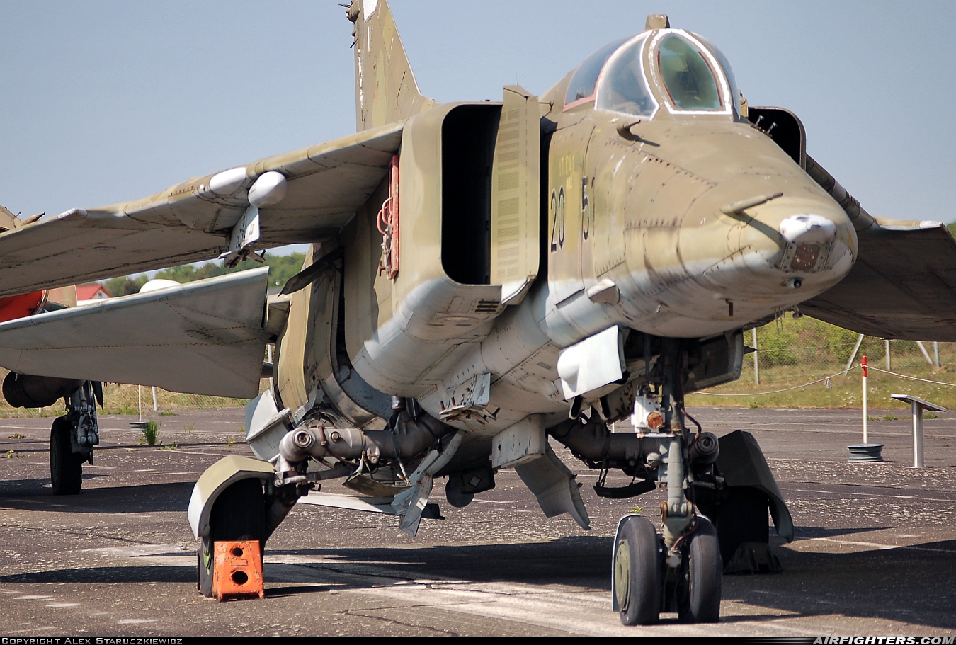 Germany - Air Force Mikoyan-Gurevich MiG-23BN 20+51 at Berlin - Gatow (GWW / EDUG), Germany
