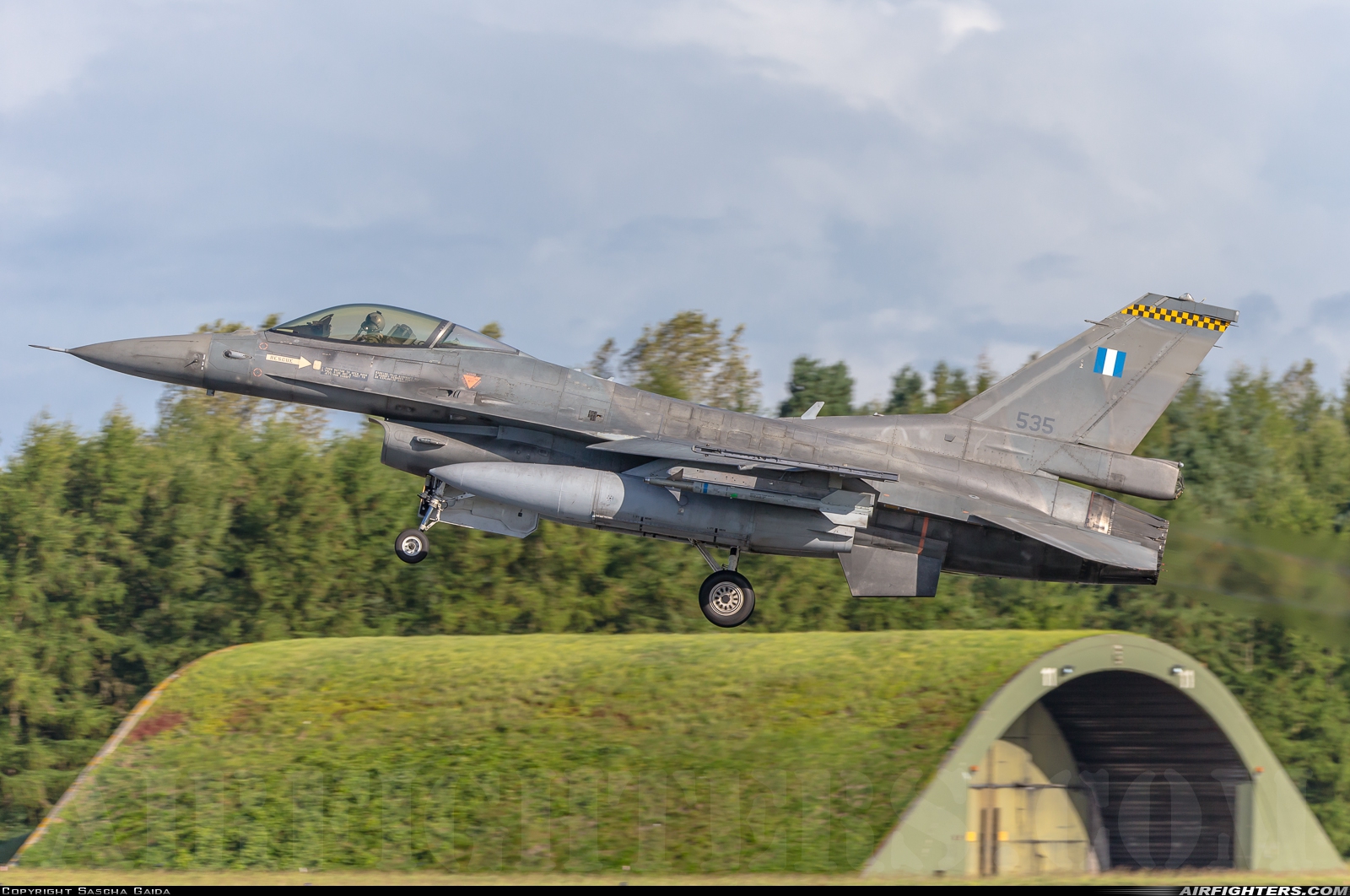 Greece - Air Force General Dynamics F-16C Fighting Falcon 535 at Wittmundhafen (Wittmund) (ETNT), Germany