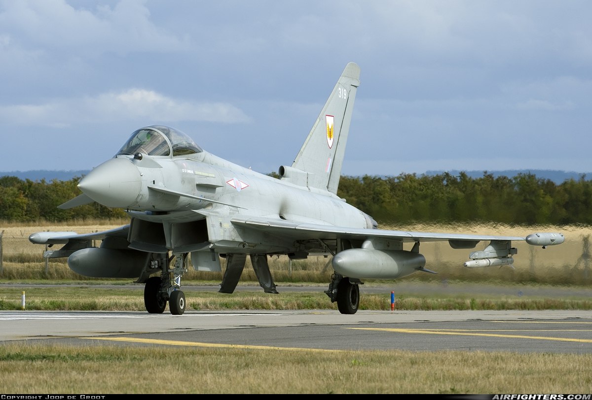 UK - Air Force Eurofighter Typhoon FGR4 ZK319 at Lossiemouth (LMO / EGQS), UK