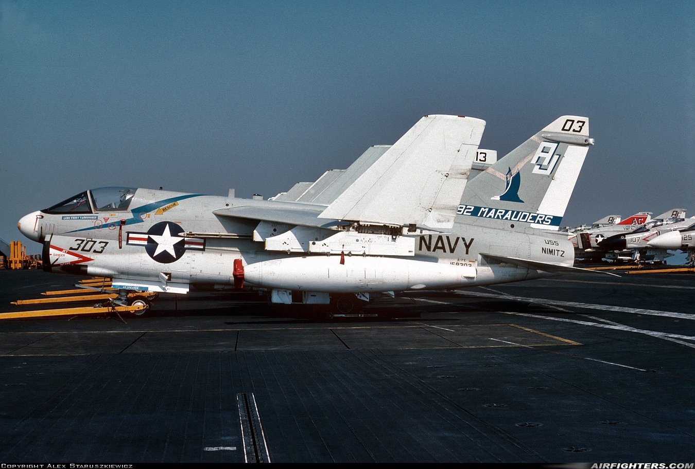 USA - Navy LTV Aerospace A-7E Corsair II 159303 at Off-Airport - Wilhelmshaven, Germany
