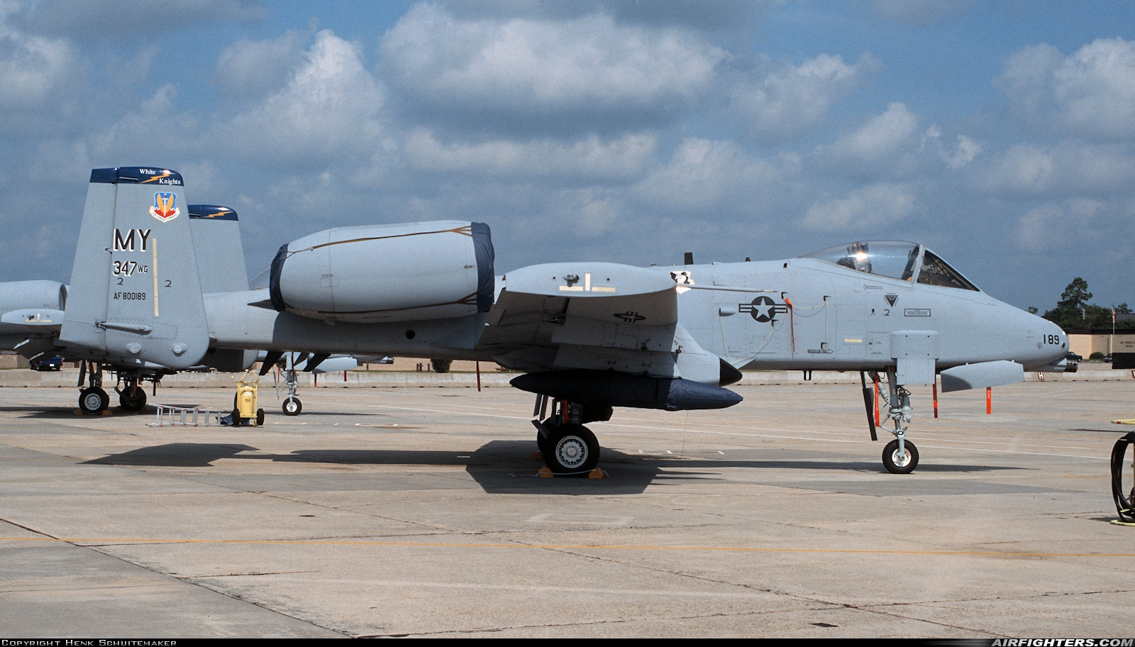 USA - Air Force Fairchild A-10A Thunderbolt II 80-0189 at Moody AFB (VAD / KVAD), USA