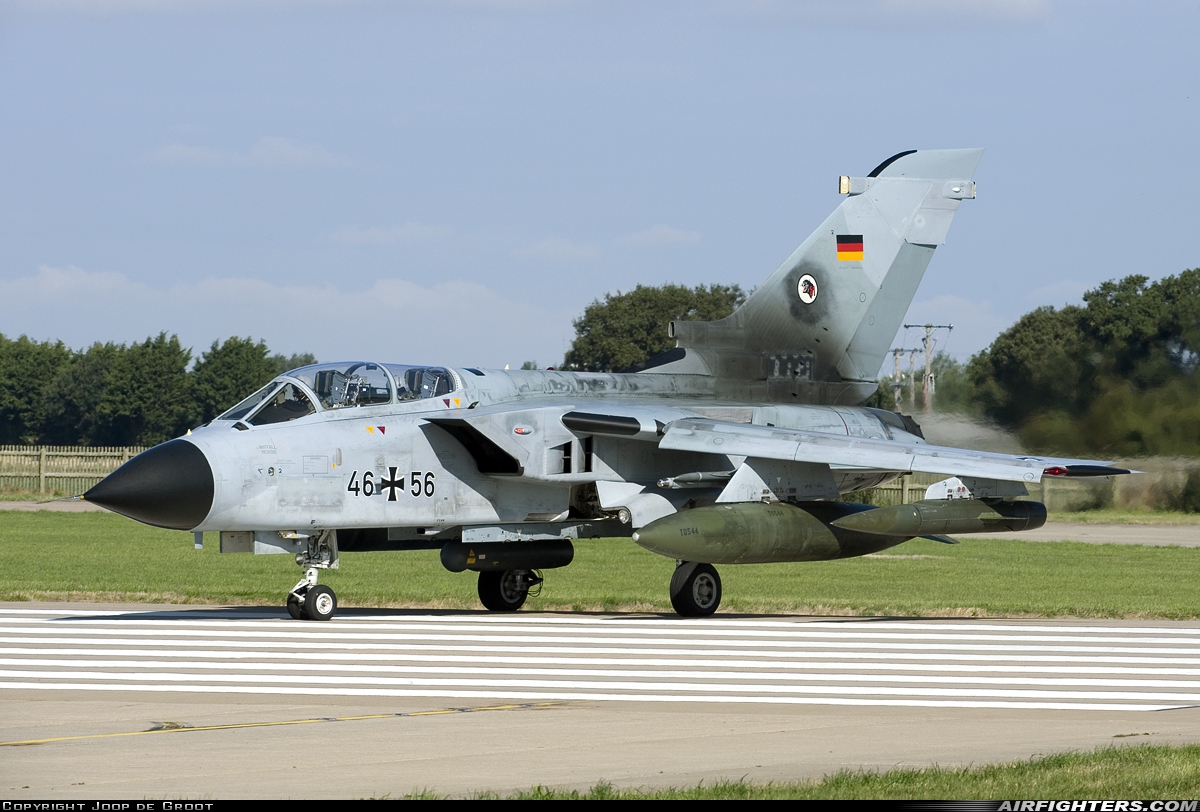 Germany - Air Force Panavia Tornado ECR 46+56 at Coningsby (EGXC), UK