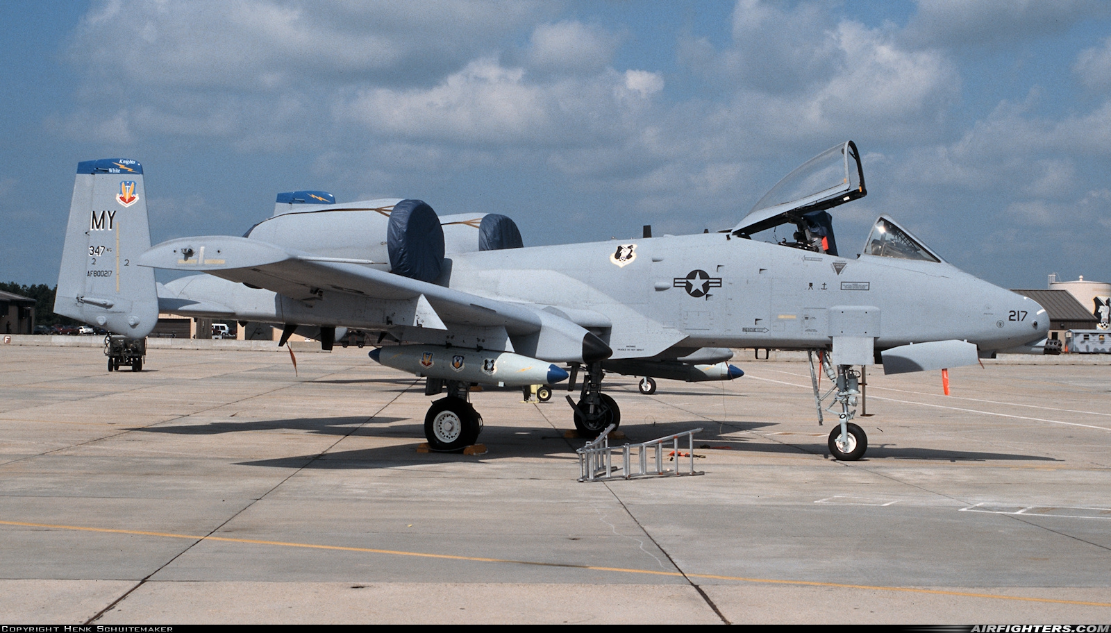 USA - Air Force Fairchild A-10A Thunderbolt II 80-0217 at Moody AFB (VAD / KVAD), USA