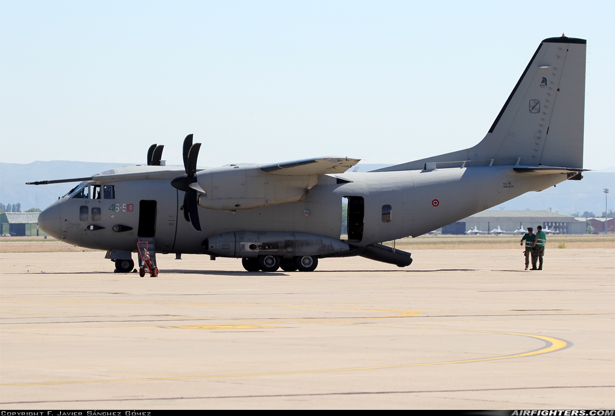Italy - Air Force Alenia Aermacchi C-27J Spartan MM62225 at Zaragoza (ZAZ / LEZG), Spain