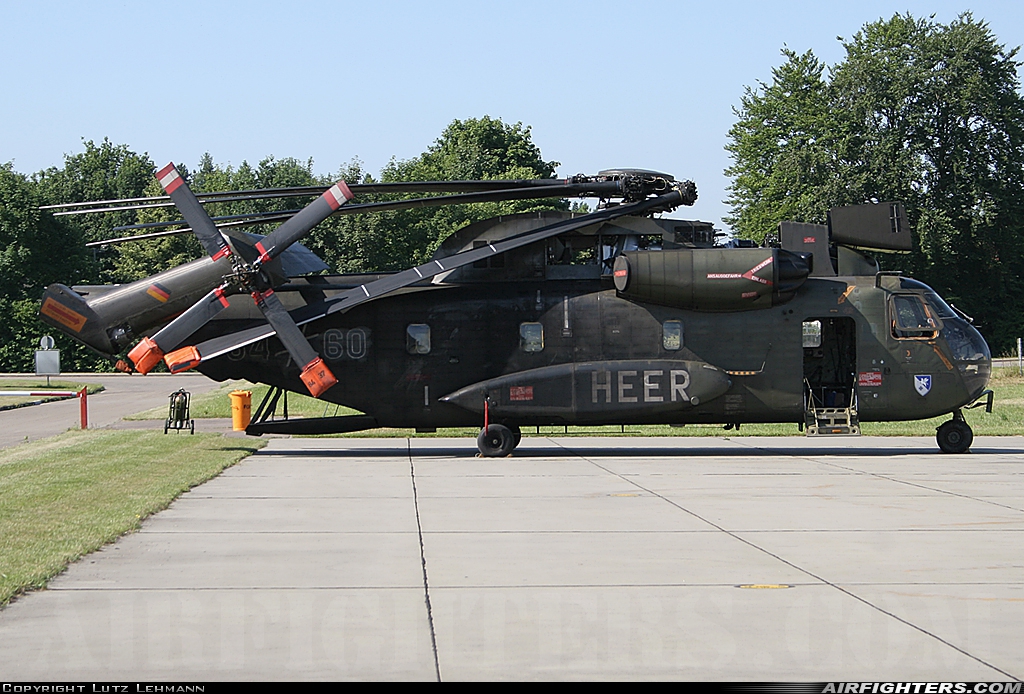 Germany - Army Sikorsky CH-53G (S-65) 84+60 at Laupheim (ETHL), Germany