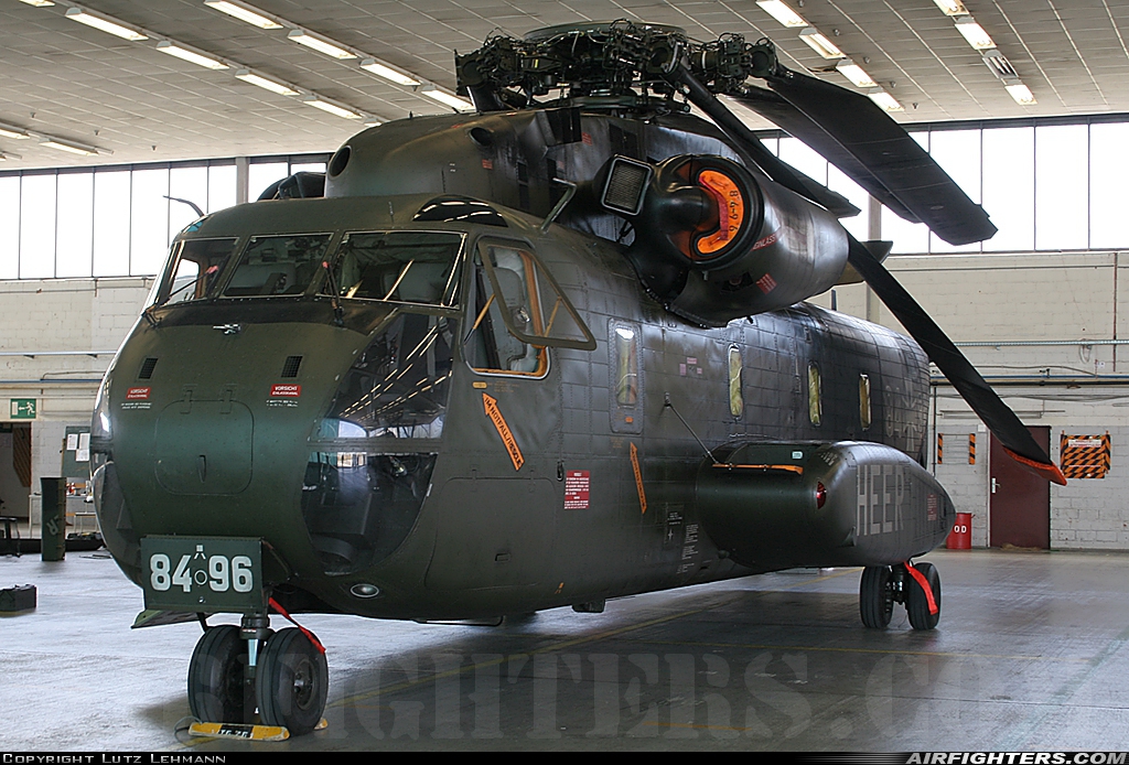 Germany - Army Sikorsky CH-53G (S-65) 84+96 at Laupheim (ETHL), Germany