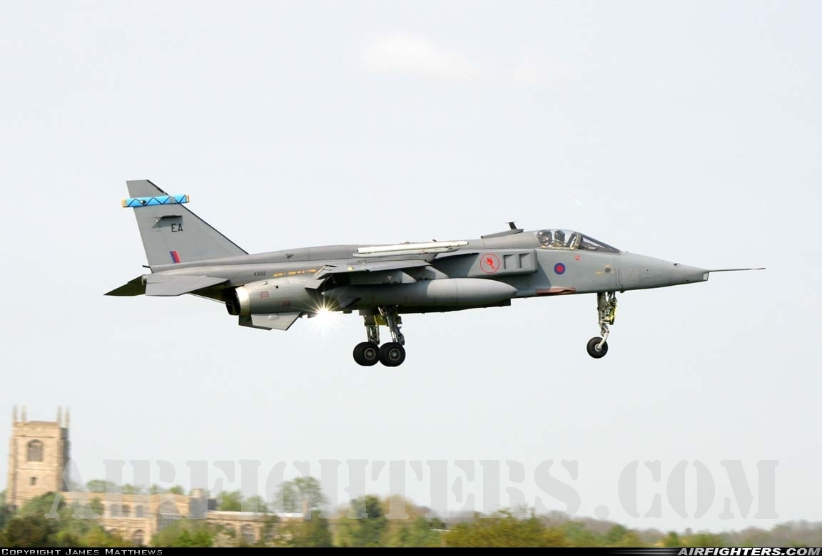 UK - Air Force Sepecat Jaguar GR3A XX112 at Coningsby (EGXC), UK