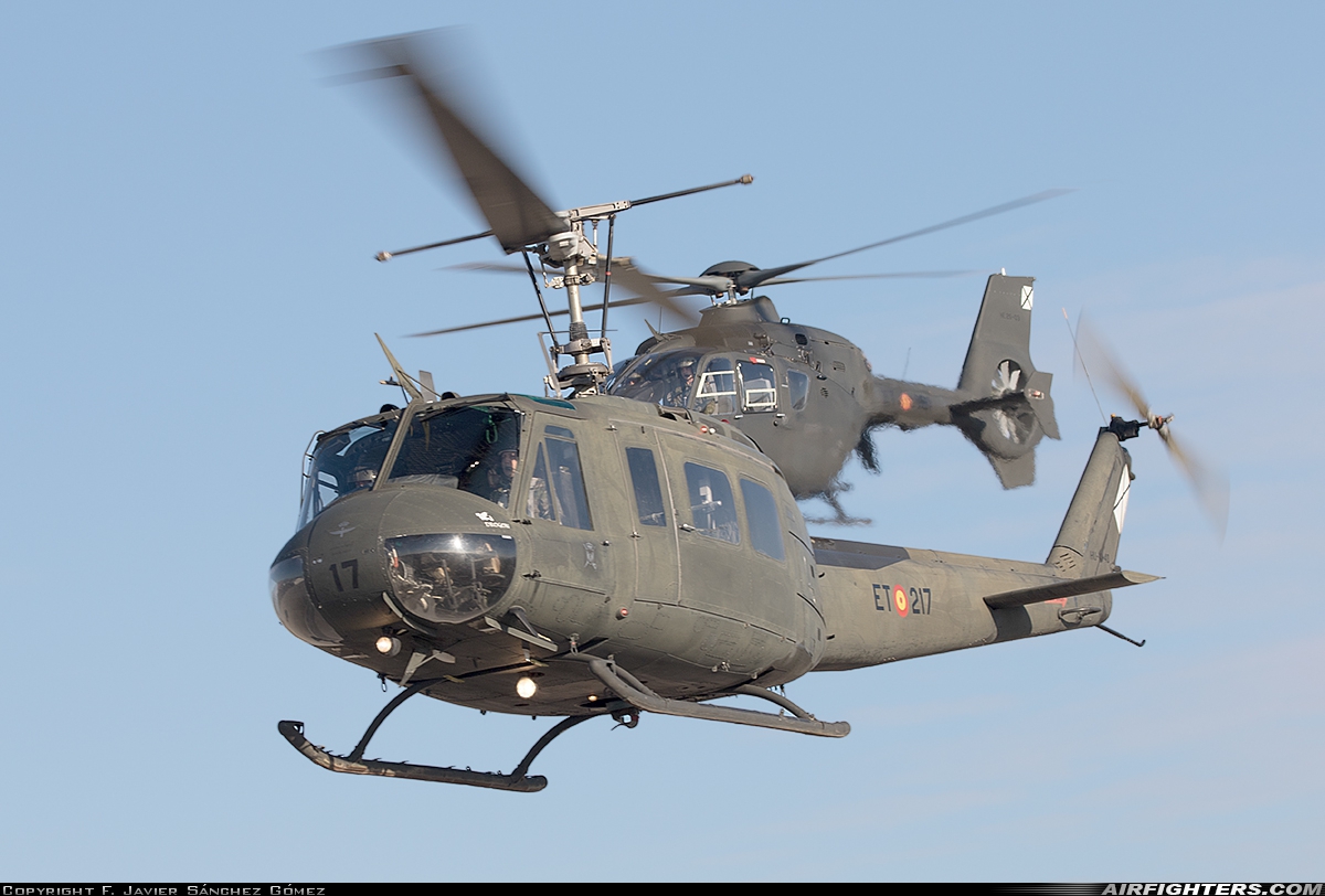 Spain - Army Bell UH-1H Iroquois (205) HU.10-40 at Colmenar Viejo (LECV), Spain