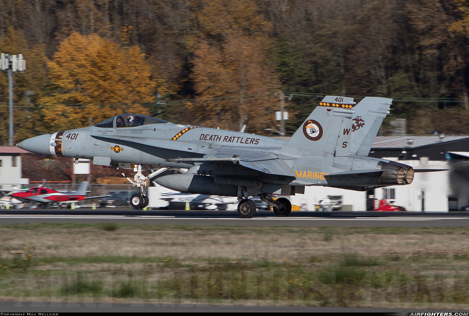 USA - Navy McDonnell Douglas F/A-18C Hornet 165220 at Seattle - Boeing Field / King County Int. (BFI / KBFI), USA