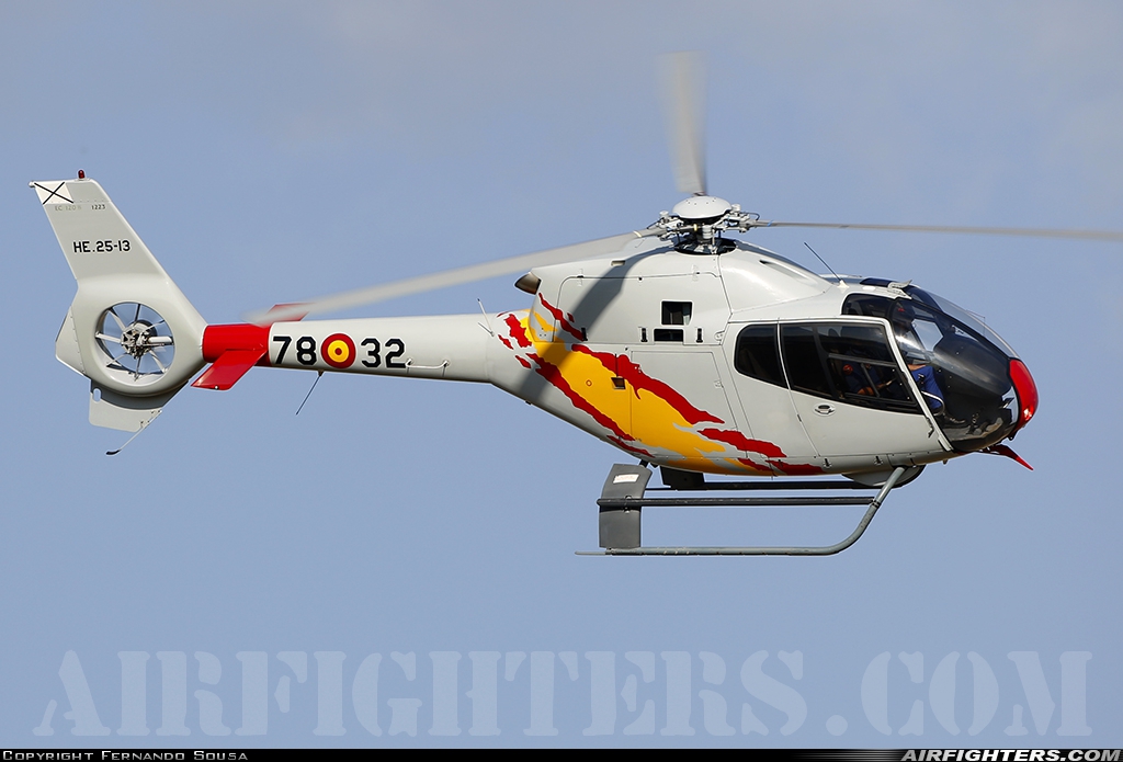 Spain - Air Force Eurocopter EC-120B Colibri HE.25-13 at Evora (LPEV), Portugal