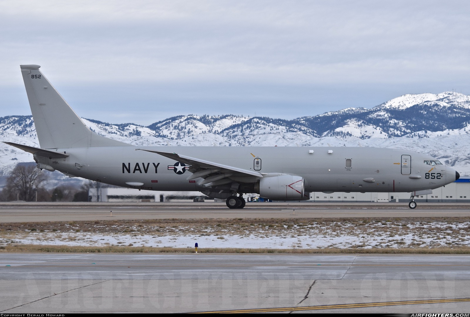 USA - Navy Boeing P-8A Poseidon (737-800ERX) 168852 at Boise - Air Terminal / Gowen Field (Municipal) (BOI / KBOI), USA