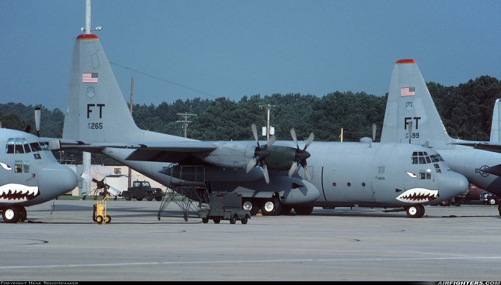 USA - Air Force Lockheed C-130E Hercules (L-382) 70-1265 at Fayetteville - Pope Air Force Base (POB / KPOB), USA