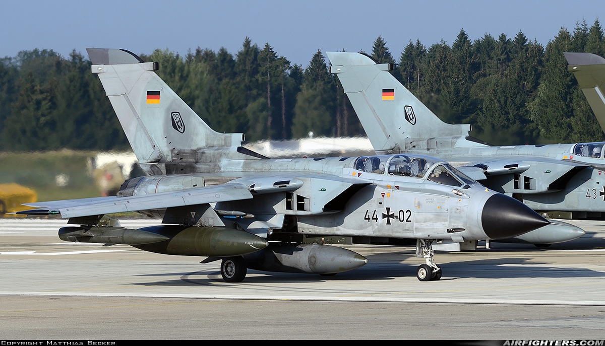 Germany - Air Force Panavia Tornado IDS 44+02 at Buchel (ETSB), Germany
