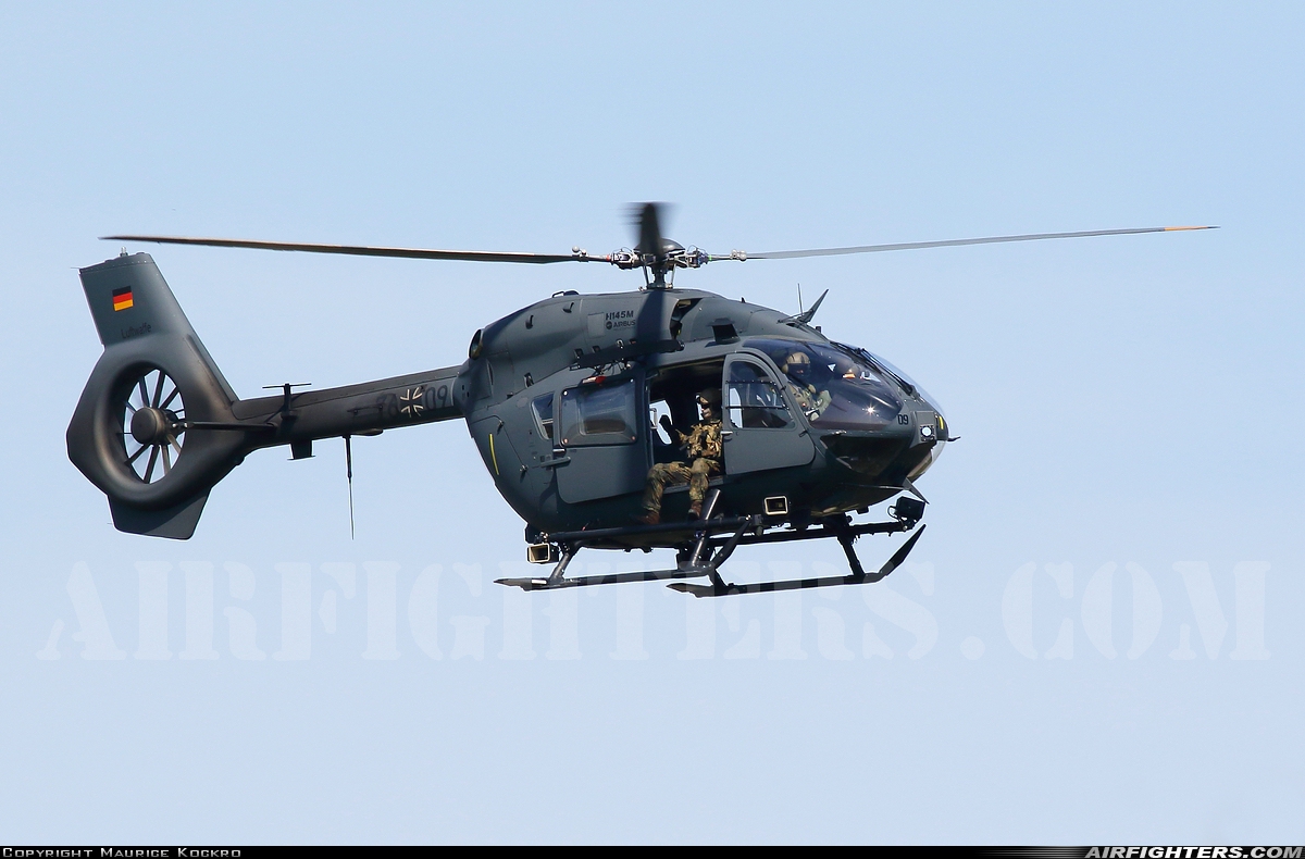 Germany - Air Force Eurocopter EC-645T2 76+09 at Berlin - Schonefeld (SXF / EDDB), Germany